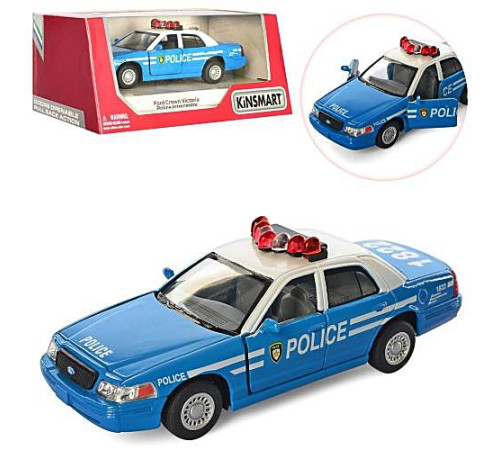 Машина метал. FORD Crown Police
